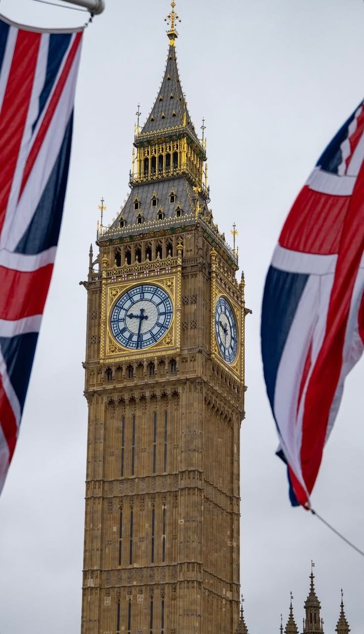 Big Ben em Londres, onde ocorre o atendimento presencial