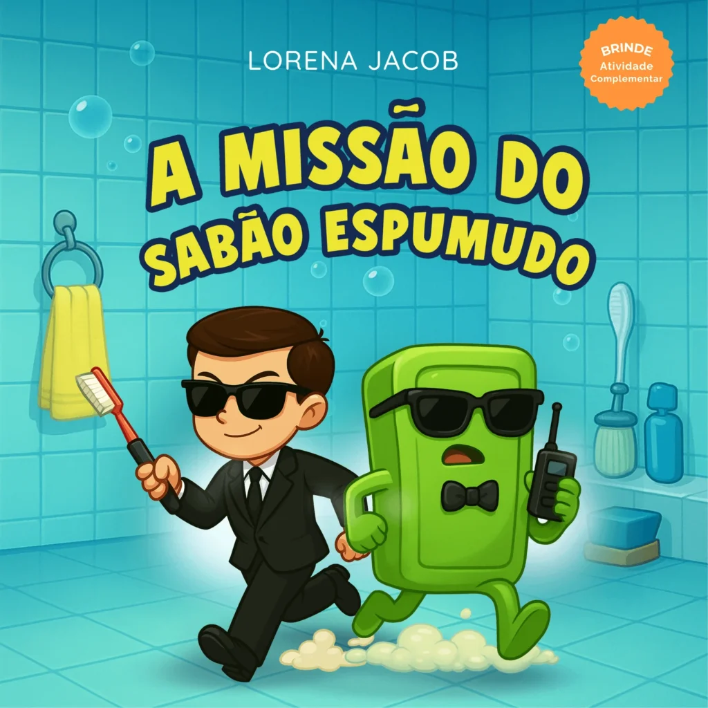Capa do livro A Missão do Sabão Espumudo