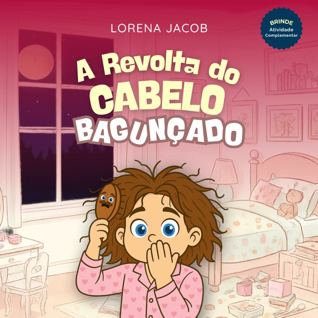 Capa do livro A Revolta do Cabelo Bagunçado